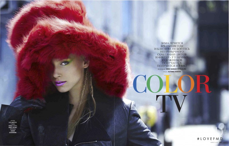 Zuzanna Krzatala featured in Color TV, December 2012