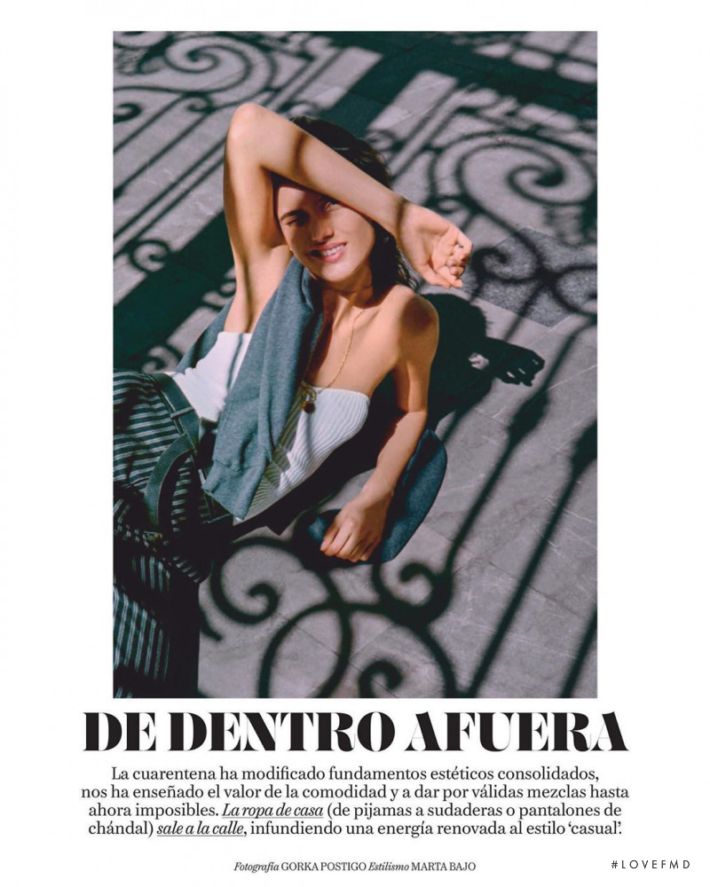 Blanca Padilla featured in De Dentro Afuera, July 2020