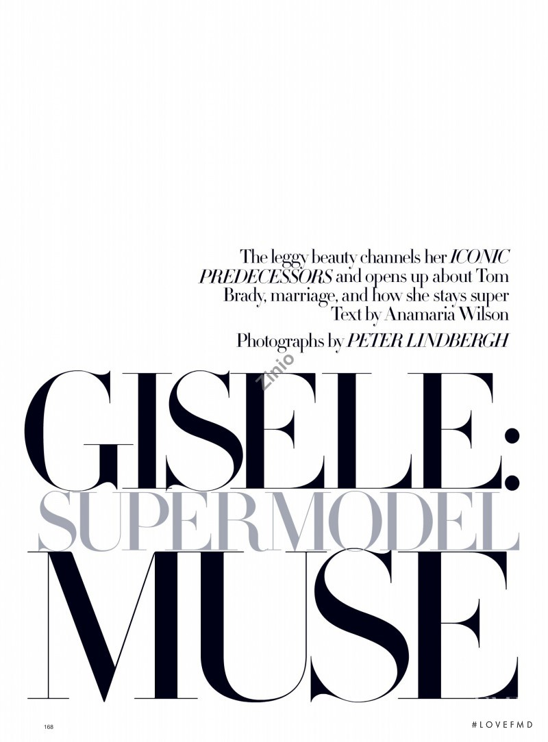 Gisele: Supermodel Muse, April 2009
