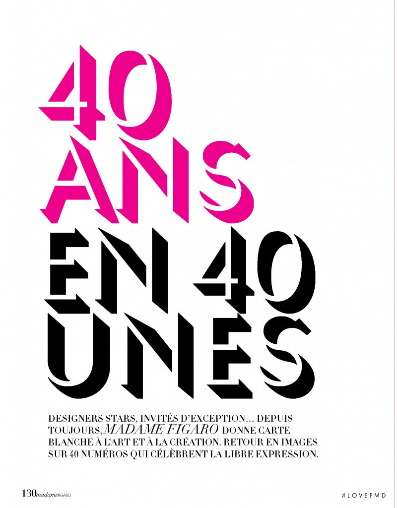 40 Ans En 40 Unes, June 2020