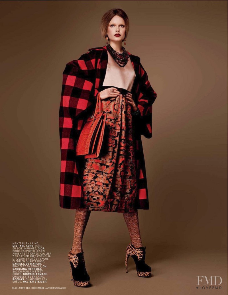 Karolina Mrozkova featured in À L\'Heure Du Thé, December 2012