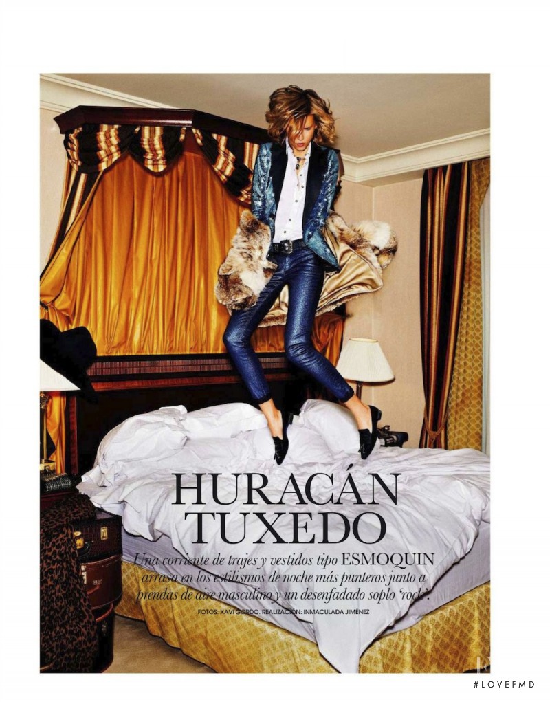 Laura Blokhina featured in Huracan Tuxedo, December 2012