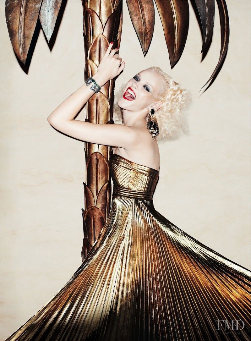 Ginta Lapina featured in Sparkle, Metal, December 2012