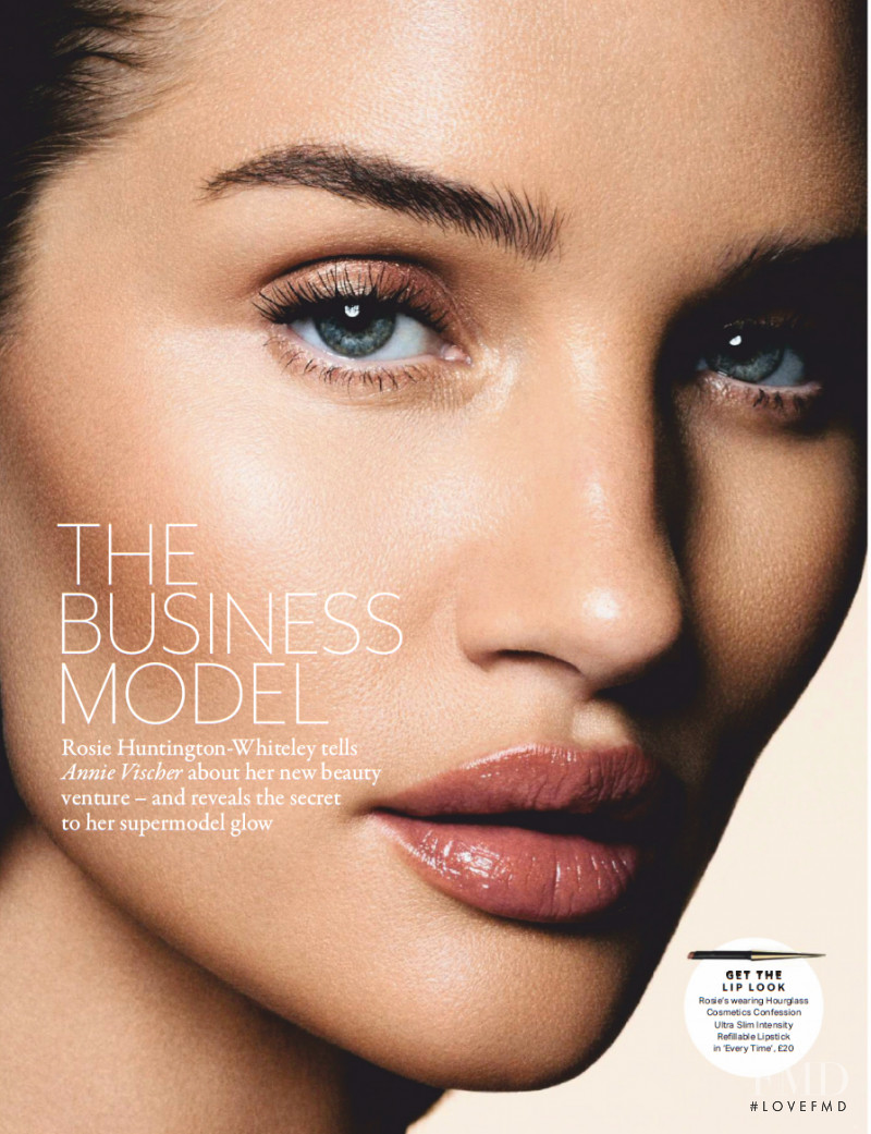 Rosie Huntington-Whiteley featured in The Business Model, January 2020