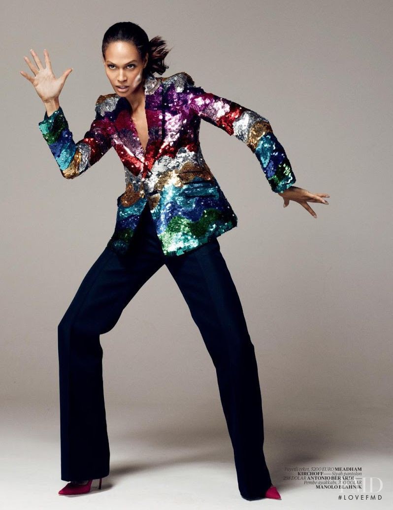 Joan Smalls featured in Dance Baby Dance, December 2012