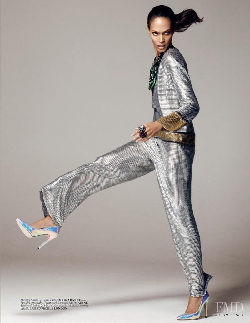 Joan Smalls featured in Dance Baby Dance, December 2012