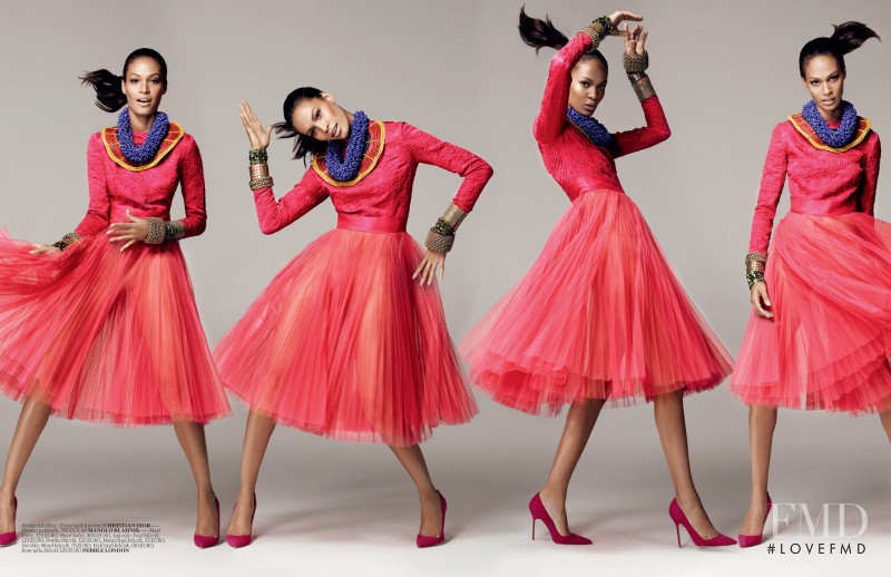 Joan Smalls featured in Dance Baby Dance, December 2012