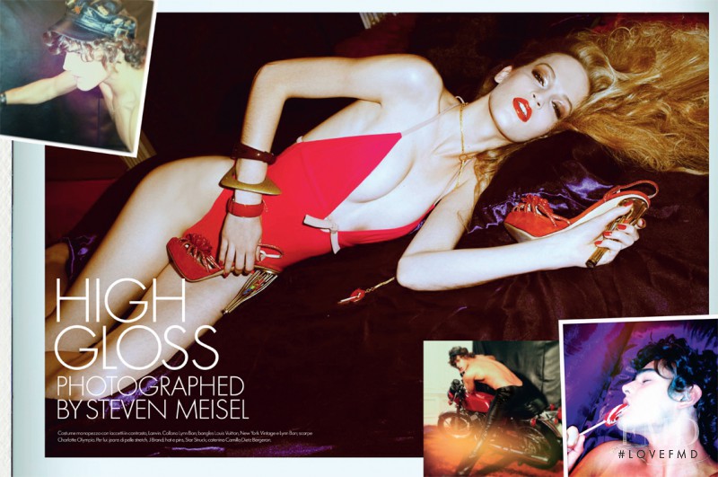 Vanessa Axente featured in High Gloss, December 2012