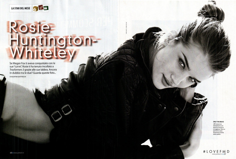 Rosie Huntington-Whiteley featured in Rosie Huntington-Whiteley, December 2011
