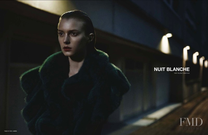 Sigrid Agren featured in Nuit Blanche, December 2012