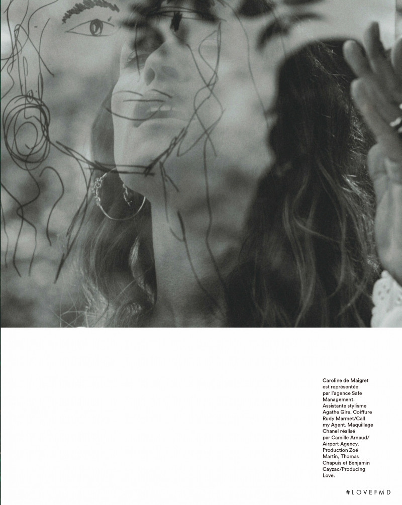 Caroline de Maigret featured in Partie De Campagne, August 2020