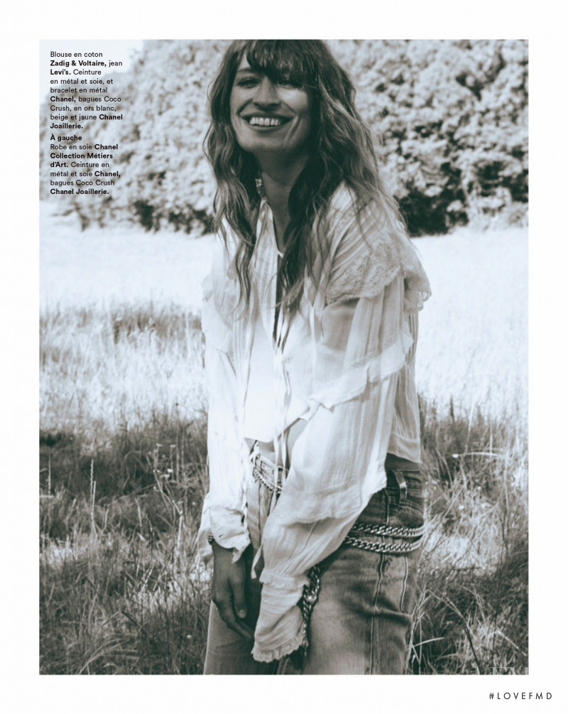 Caroline de Maigret featured in Partie De Campagne, August 2020