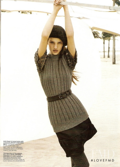 Rosie Huntington-Whiteley featured in Grey Area, August 2007