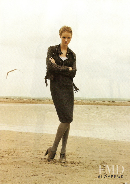 Rosie Huntington-Whiteley featured in Grey Area, August 2007