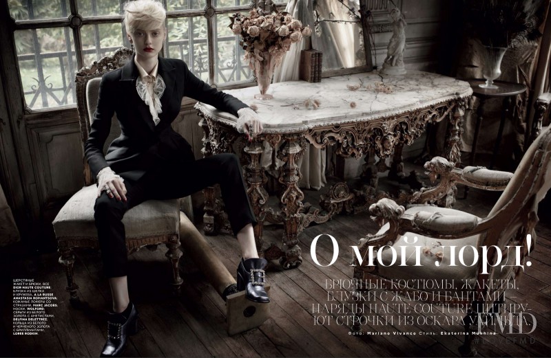 Nastya Kusakina featured in O My Lord!, December 2012