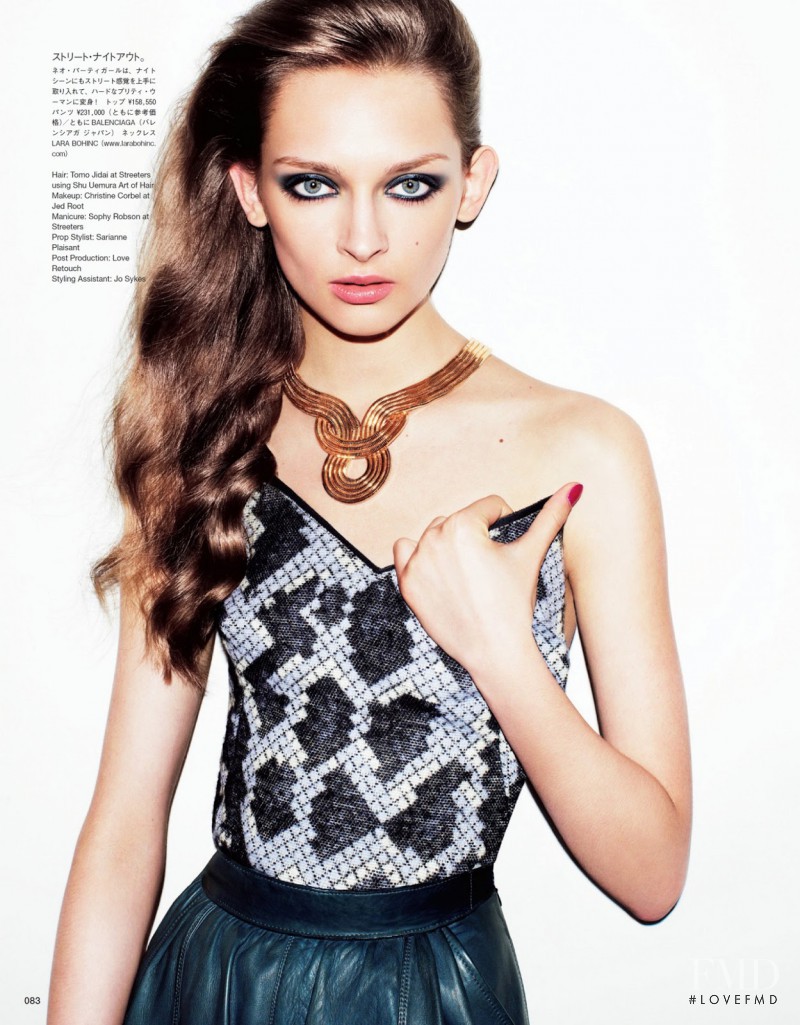 Daga Ziober featured in Ready To Party, January 2013