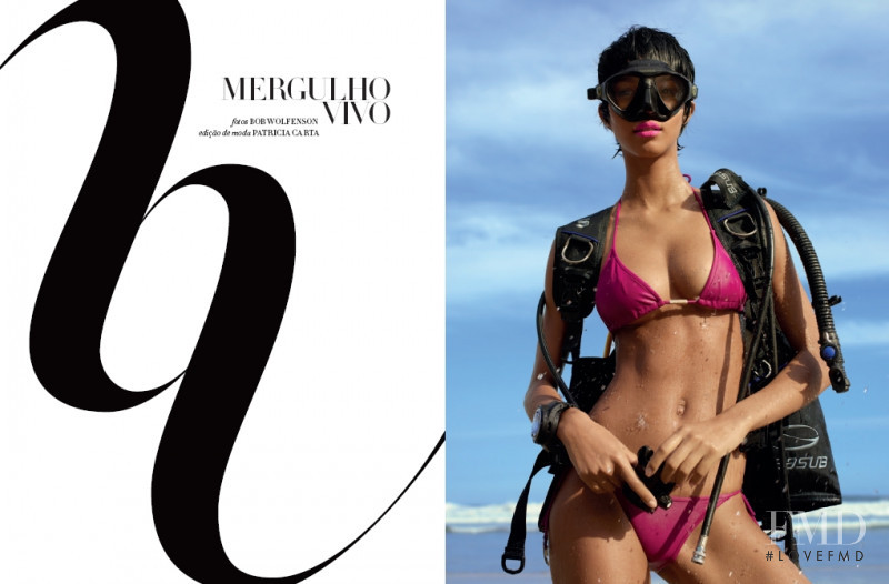 Lais Ribeiro featured in Mergulho Vivo, January 2013