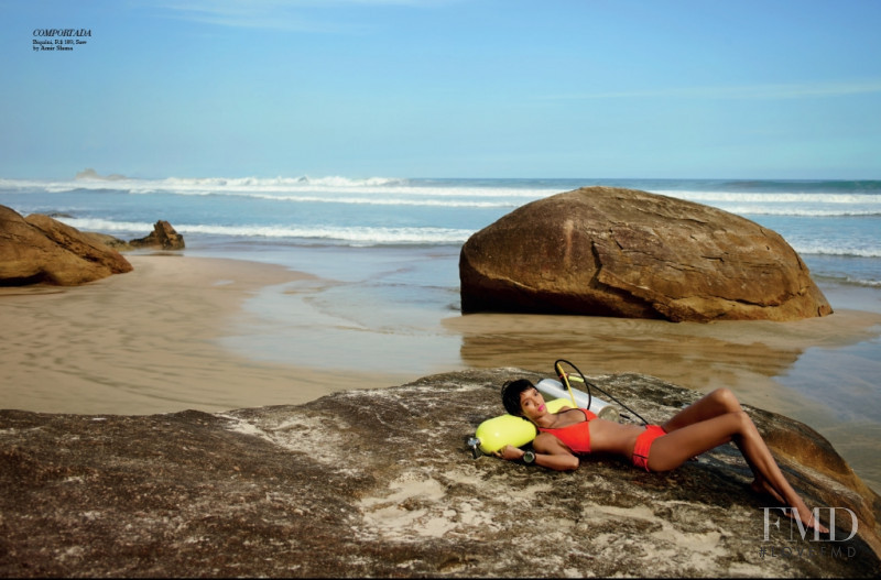 Lais Ribeiro featured in Mergulho Vivo, January 2013