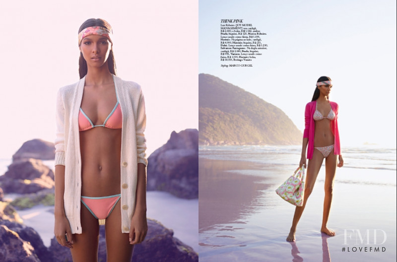 Lais Ribeiro featured in Beira-Mar, January 2013