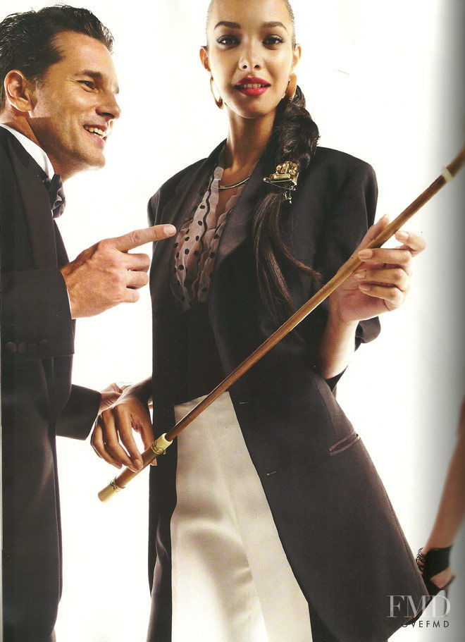 Lais Ribeiro featured in Máxima Frequência, September 2011