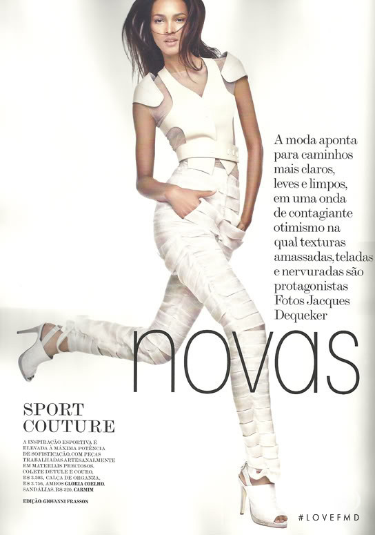 Lais Ribeiro featured in Novas, August 2010