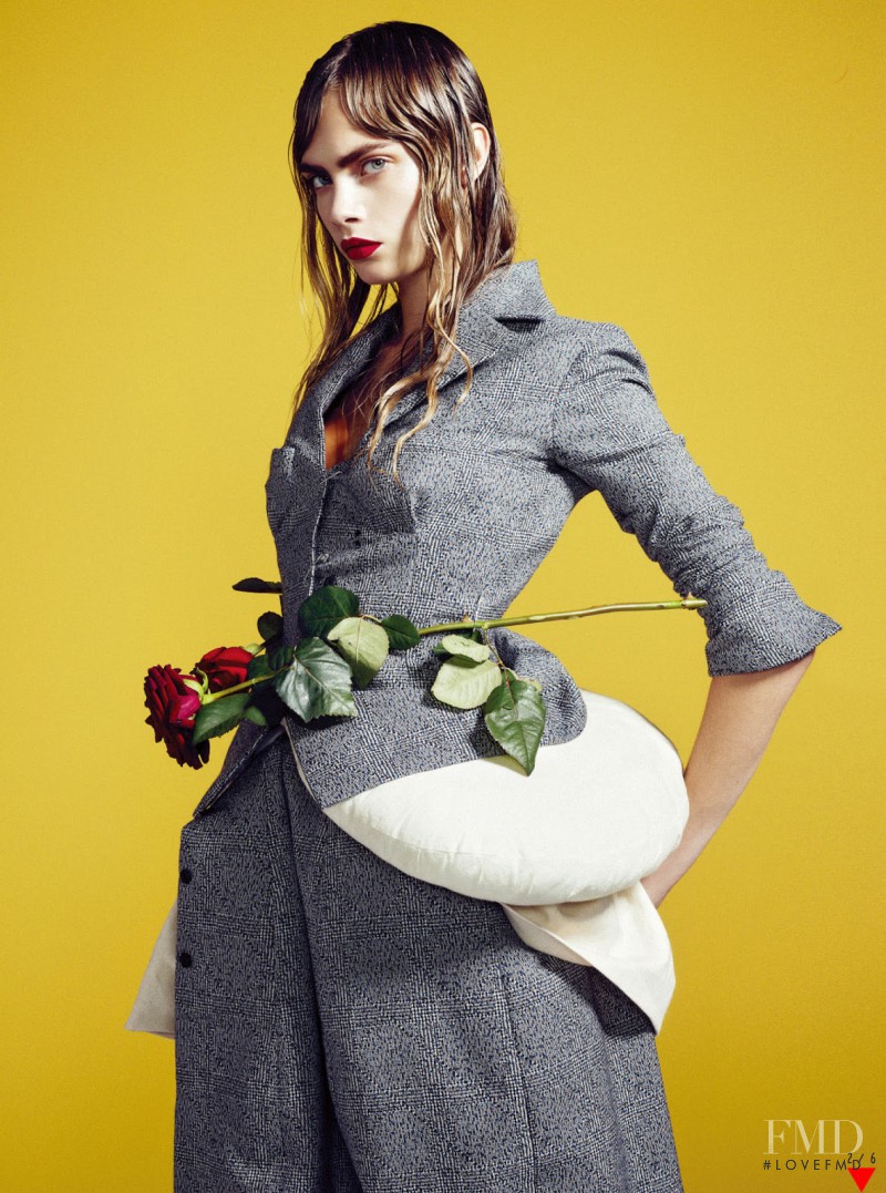 Cara Delevingne featured in Flower Girl, December 2012