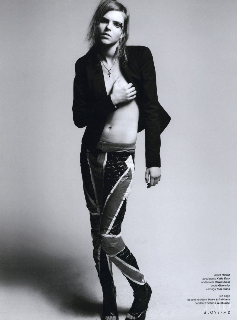 Darya Kurovska featured in Rock Sprouse, March 2009