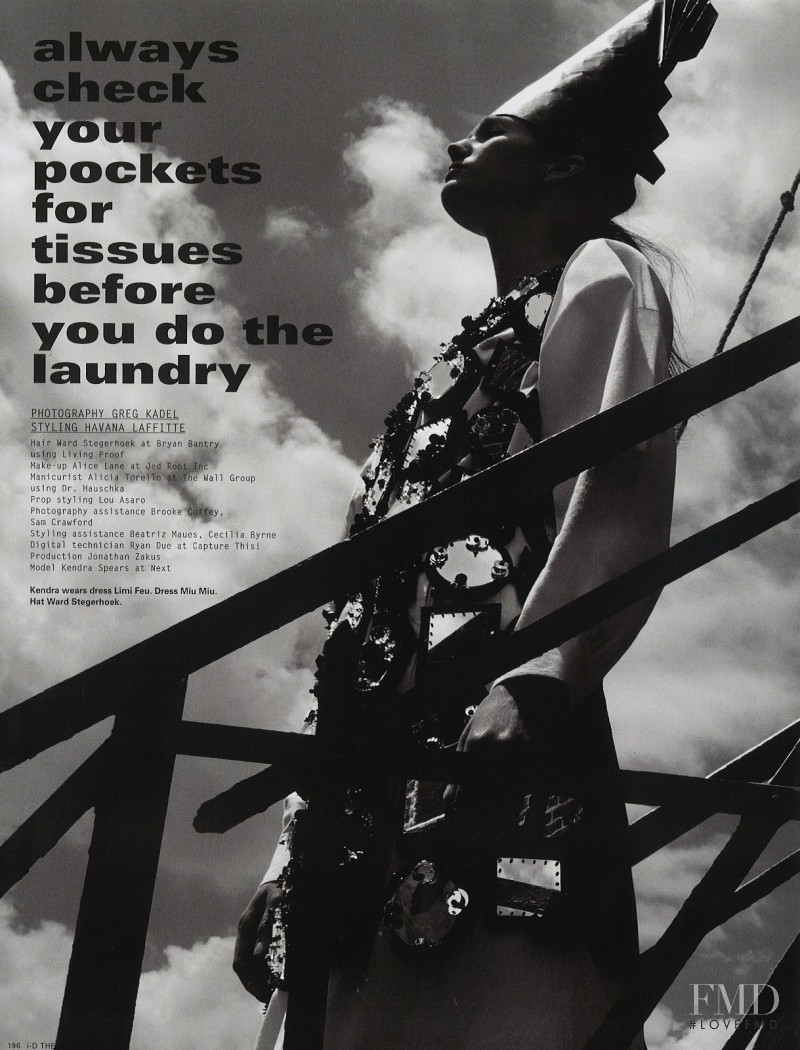 Kendra Spears featured in Always check your pockets for tissues before you do the laundry, December 2012