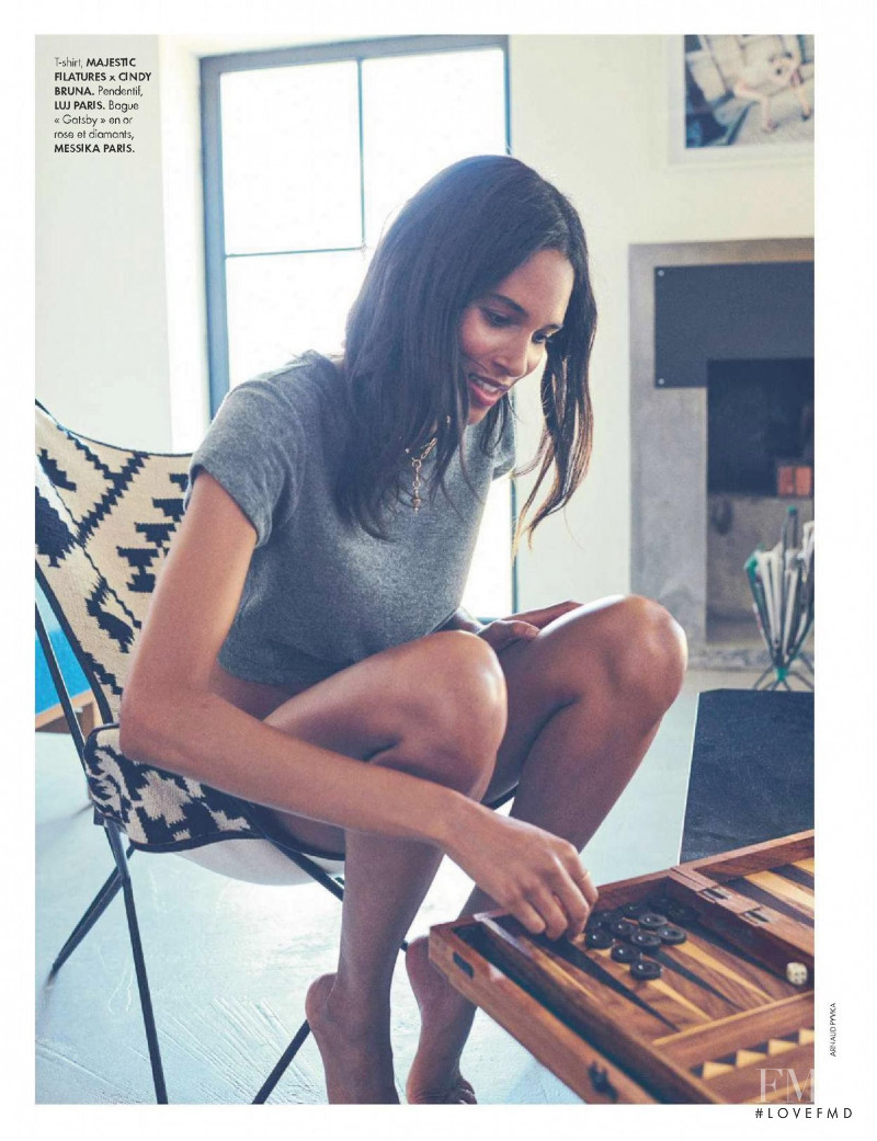 Cindy Bruna featured in Champs Magnetiques, June 2020
