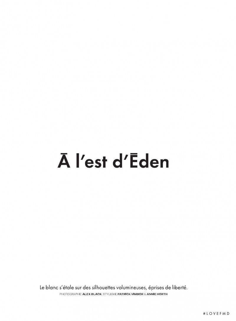 À l’est d’Éden, July 2020