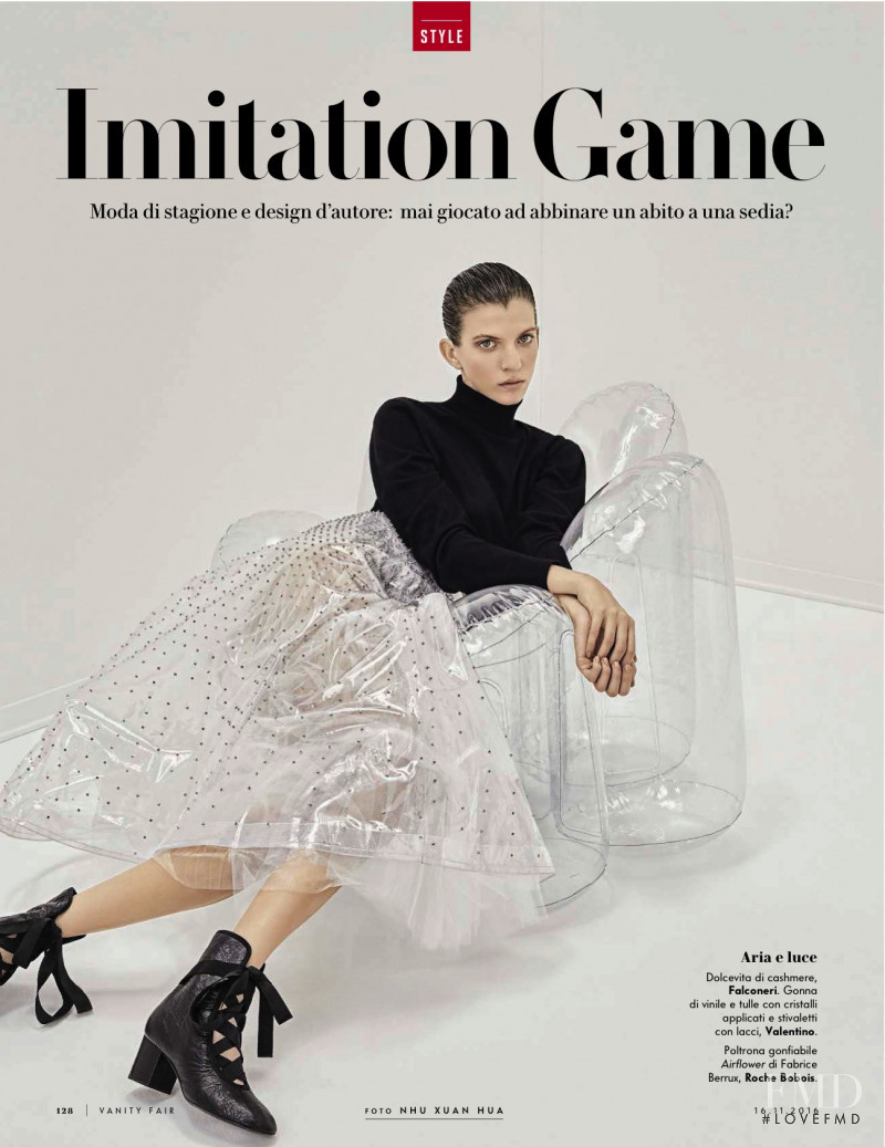 Caterina Ravaglia featured in Imitation Game, November 2016