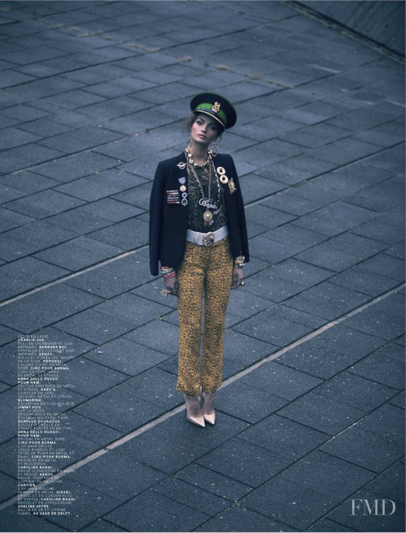 Moa Aberg featured in Diktat Mode, December 2012