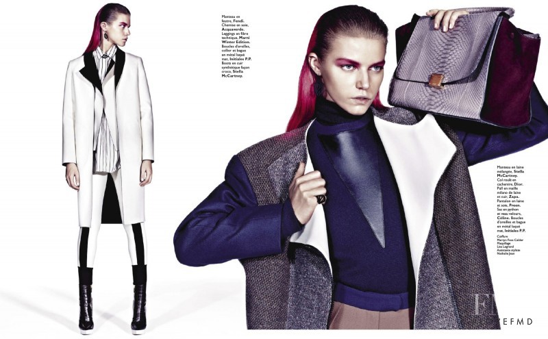 Malgozata Moksecka featured in Color Block, November 2012