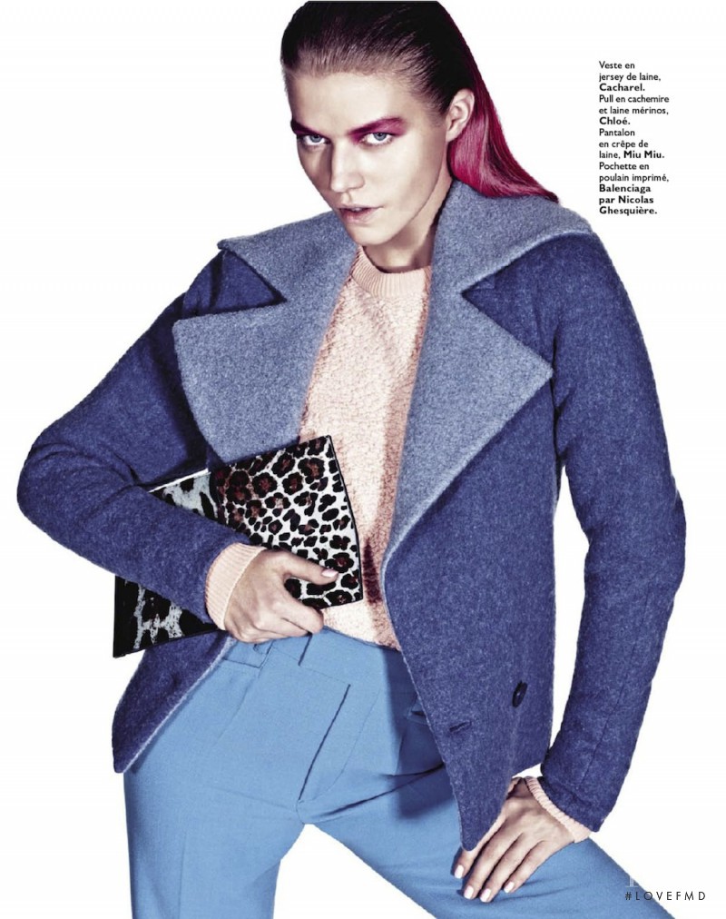 Malgozata Moksecka featured in Color Block, November 2012