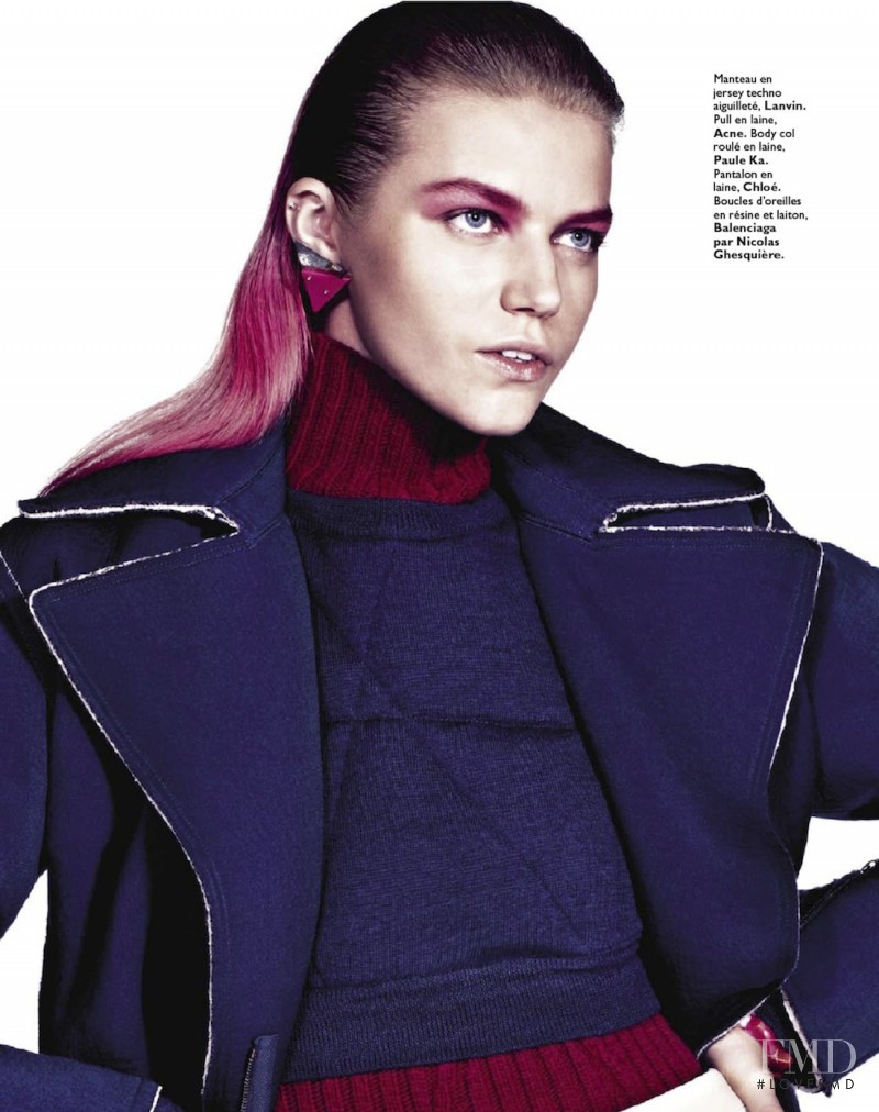 Malgozata Moksecka featured in Color Block, November 2012