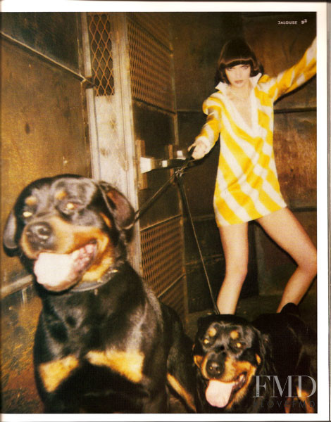 Mariacarla Boscono featured in Diamond Dogs, July 2001