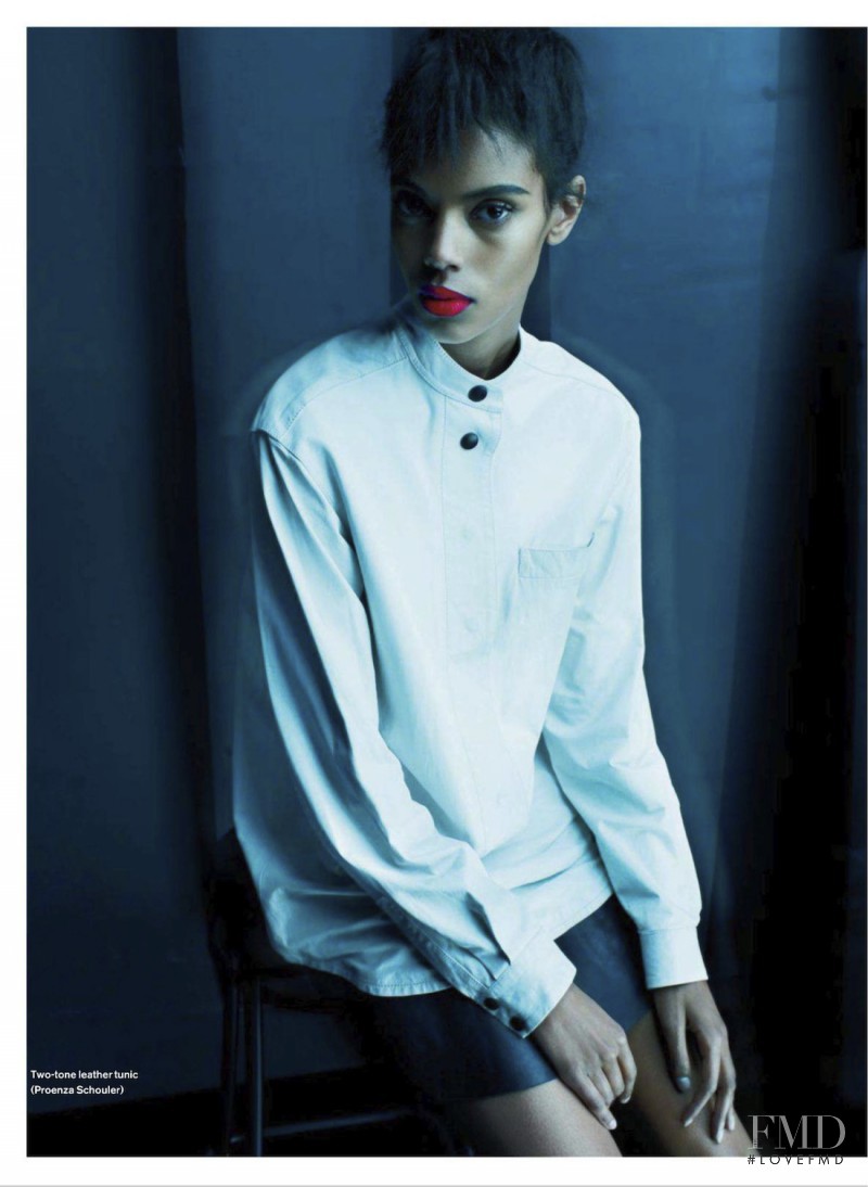 Grace Mahary featured in Black Or White, January 2013