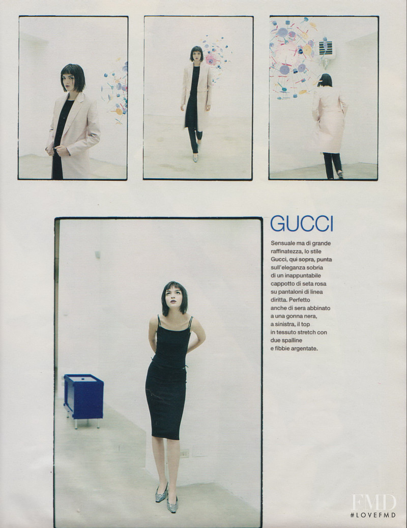 Mariacarla Boscono featured in Gucci, March 1998