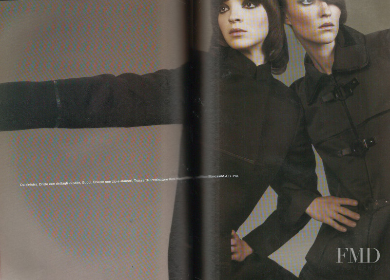 Mariacarla Boscono featured in Sixties, September 2001