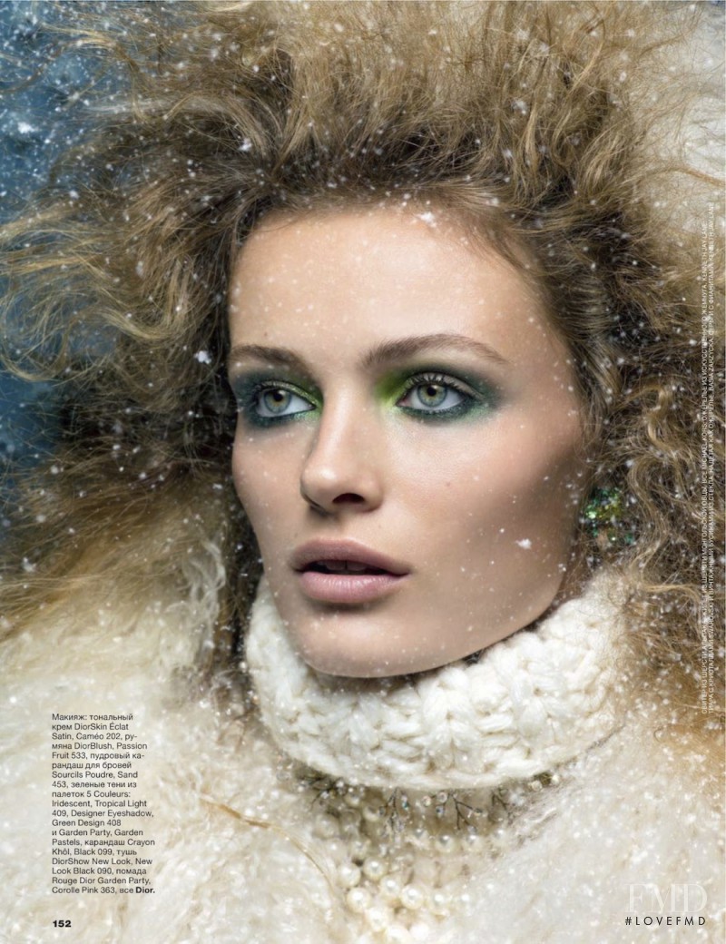 Edita Vilkeviciute featured in Hot - Cold, December 2012