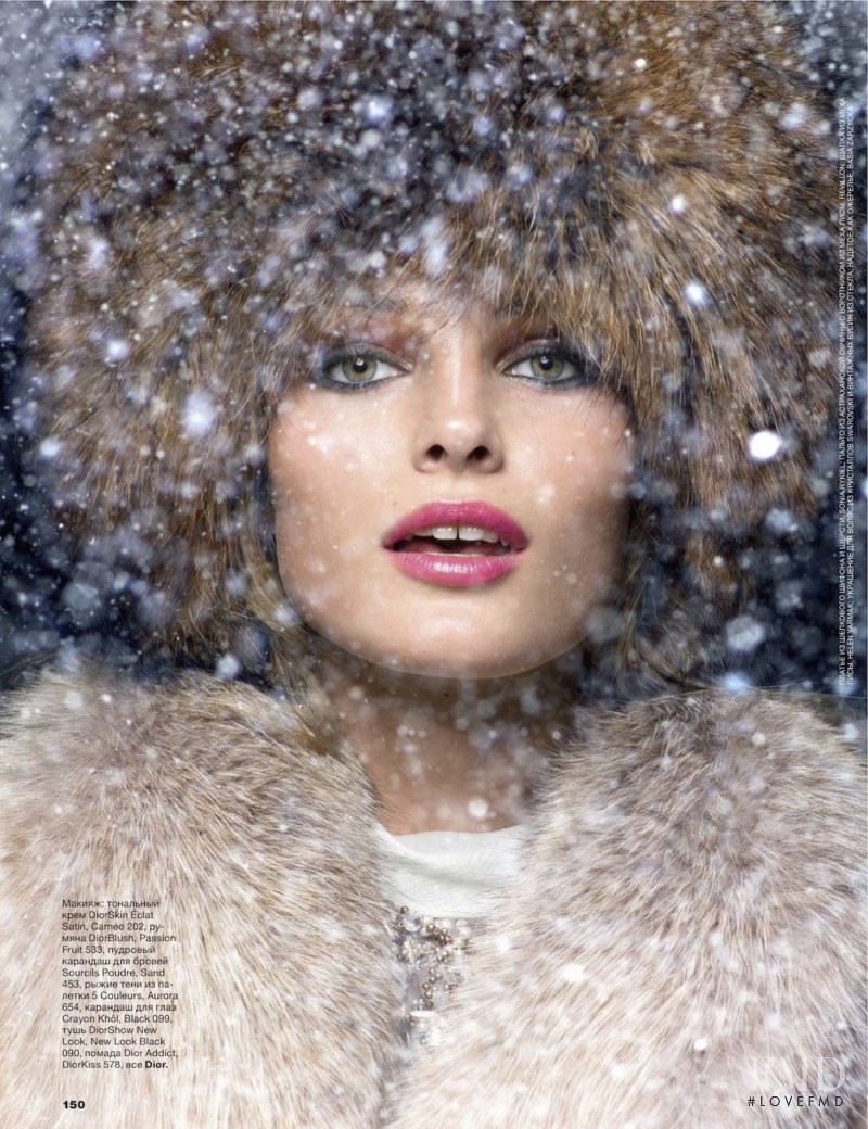 Edita Vilkeviciute featured in Hot - Cold, December 2012