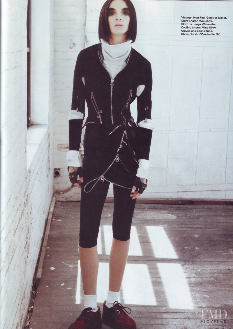 Mariacarla Boscono featured in Paradise Garage, November 2007