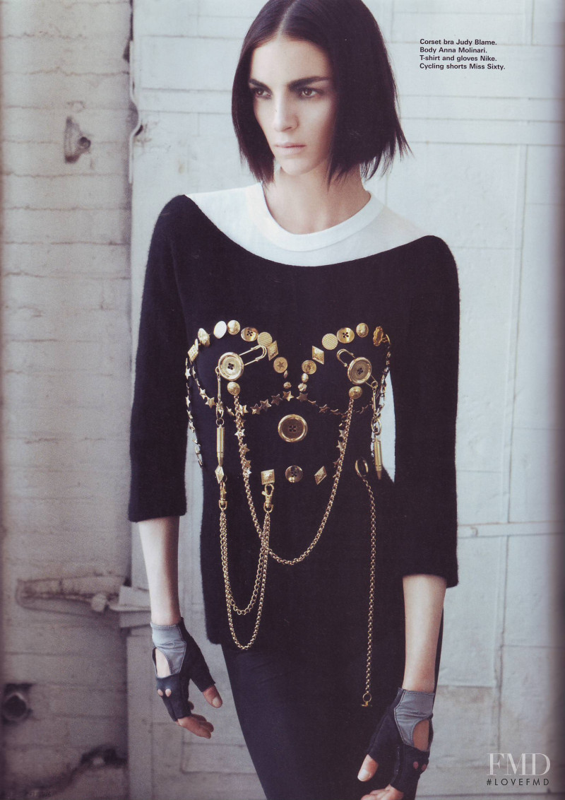 Mariacarla Boscono featured in Paradise Garage, November 2007