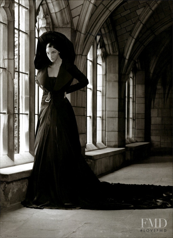 Mariacarla Boscono featured in Monastic, September 2006