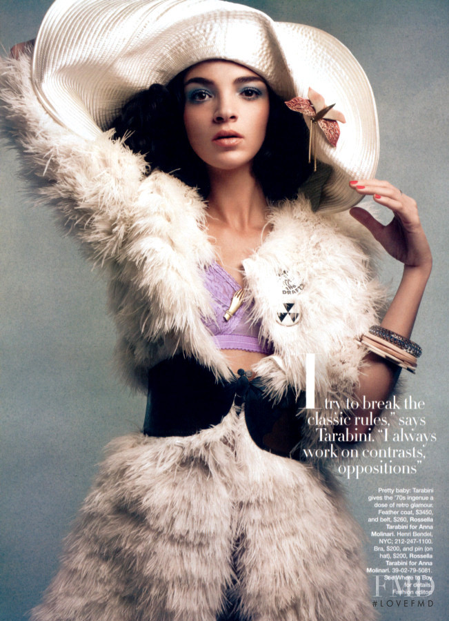 Mariacarla Boscono featured in Personal Style, April 2005