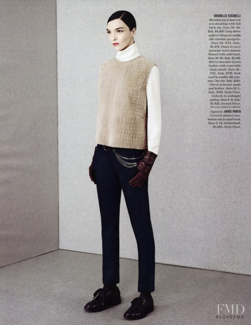Mariacarla Boscono featured in The Company of Men, September 2013