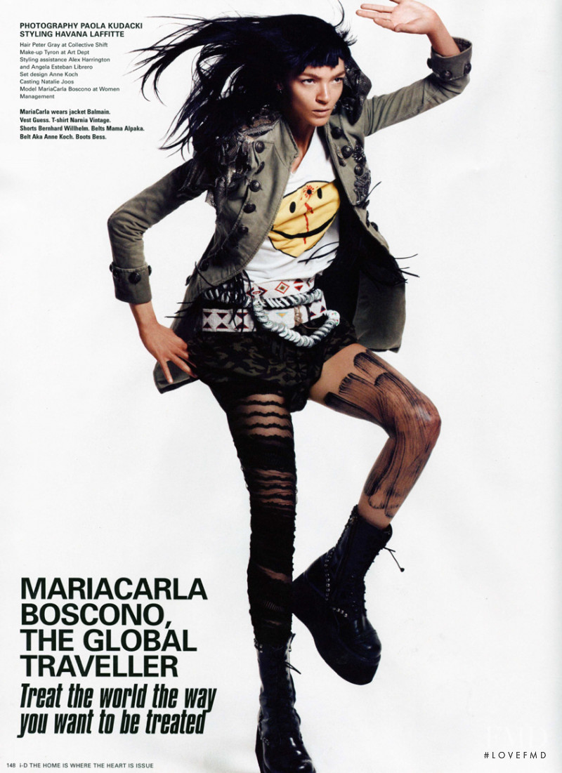 Mariacarla Boscono featured in Mariacarla Boscono, February 2010