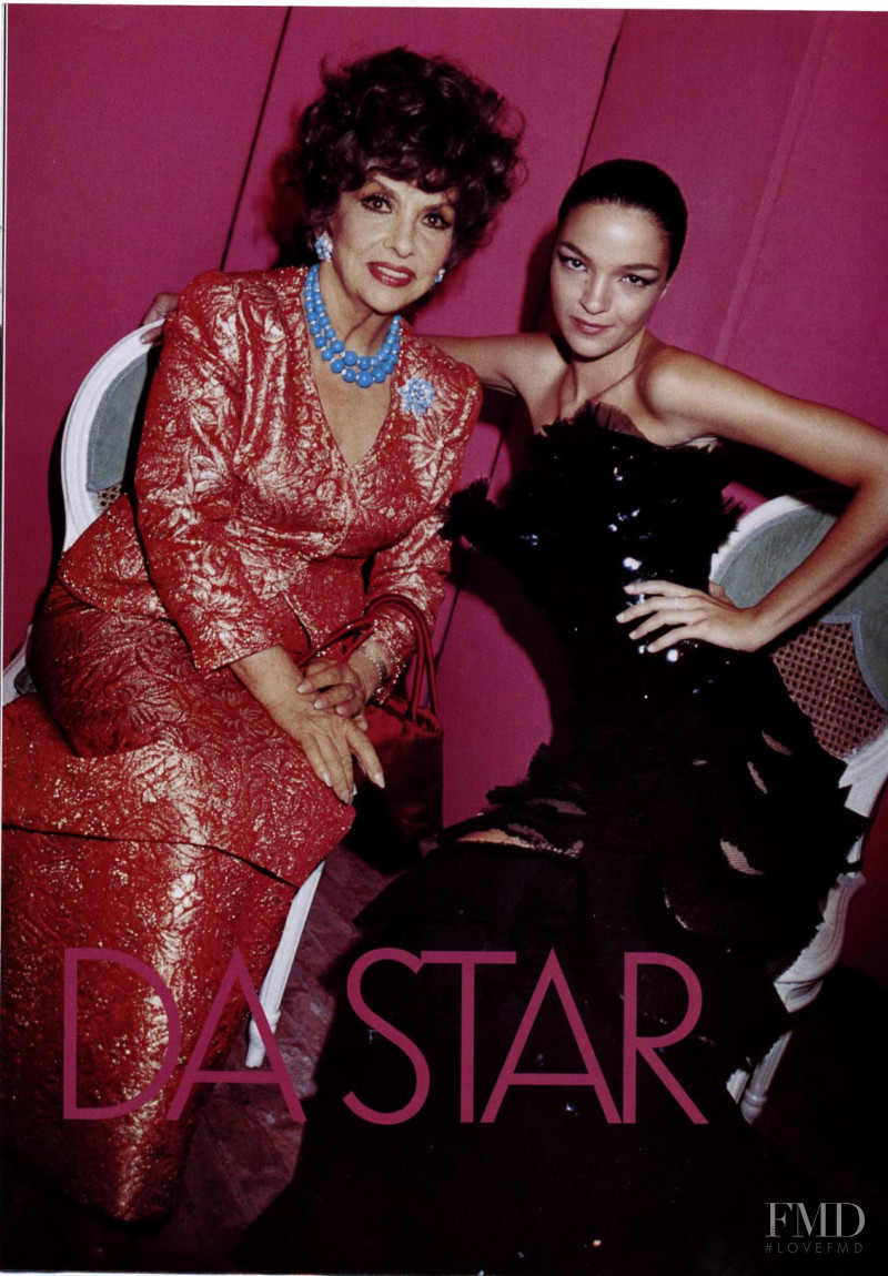 Mariacarla Boscono featured in Notti Da Star, October 2003