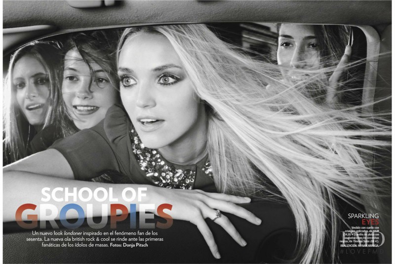 Nika Lauraitis featured in School Of Groupies, December 2012