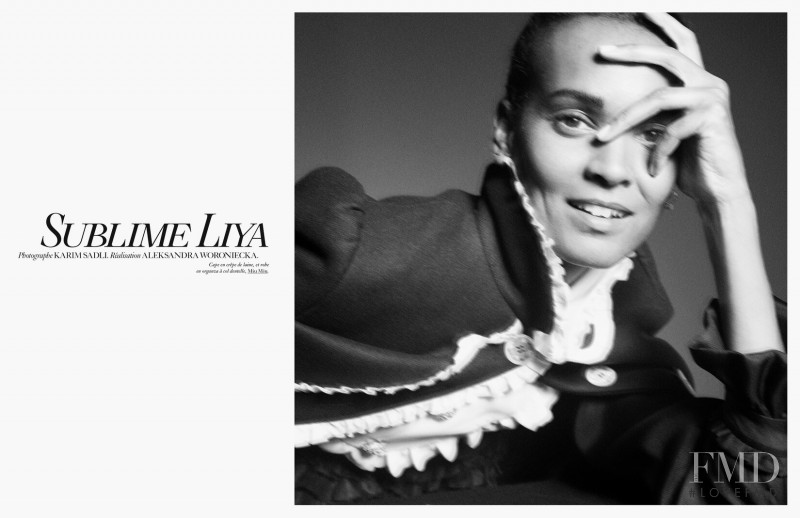 Liya Kebede featured in Sublime Liya, August 2020